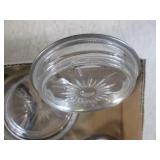 (BS) Set of 8 Vintage Leonard Glass... (BS) Set of 8 Vintage Leonard Glass...