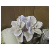 (EW5) Assorted Figures, Clock, 2 Wo... (EW5) Assorted Figures, Clock, 2 Wo...