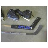 (CS) 2 Hockey Sticks, Pair of Ice S... (CS) 2 Hockey Sticks, Pair of Ice S...
