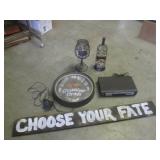 (BS) Miller Beer Clock, DVD Player,... (BS) Miller Beer Clock, DVD Player,...