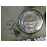 (BS) Miller Beer Clock, DVD Player,... (BS) Miller Beer Clock, DVD Player,...