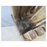 (EC1) Vintage Wood Kitchen Knives w... (EC1) Vintage Wood Kitchen Knives w...