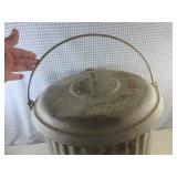 (EC1) Vintage Metal Waste/Ash Can w... (EC1) Vintage Metal Waste/Ash Can w...
