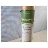 (CSB) Yardworks 10" x 10" Tamper 17... (CSB) Yardworks 10" x 10" Tamper 17...