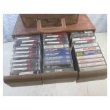 (G-1) 4 Cases Full of Assorted Cass... (G-1) 4 Cases Full of Assorted Cass...