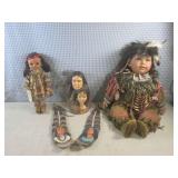 (CS) Native American Ceramic Figure... (CS) Native American Ceramic Figure...