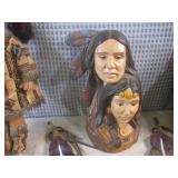(CS) Native American Ceramic Figure... (CS) Native American Ceramic Figure...