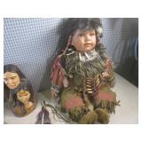 (CS) Native American Ceramic Figure... (CS) Native American Ceramic Figure...