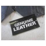 (FRNT) New Genuine Leather Vest Siz... (FRNT) New Genuine Leather Vest Siz...