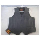 (FRNT) New Hot Leathers Leather Ves... (FRNT) New Hot Leathers Leather Ves...