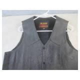(FRNT) New Hot Leathers Leather Ves... (FRNT) New Hot Leathers Leather Ves...