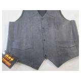 (FRNT) New Hot Leathers Leather Ves... (FRNT) New Hot Leathers Leather Ves...