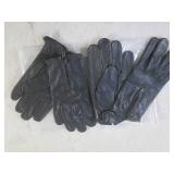 (EC1) 2 New Pair of Leather Gloves ... (EC1) 2 New Pair of Leather Gloves ...