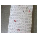 (H-2) Blackout Skateboard Deck Only... (H-2) Blackout Skateboard Deck Only...
