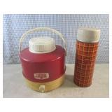 (A-2T) Vintage Thermos Bottle and P... (A-2T) Vintage Thermos Bottle and P...