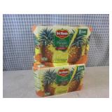 (B-2) 2 6-Packs Del Monte 100% Pine... (B-2) 2 6-Packs Del Monte 100% Pine...