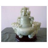 Jadeite Tripod Censor and Cover