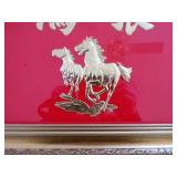 Framed 24k Gold Calligraphy 3-D Wall Art