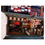 Two Tube Testers and Hundreds of Tubes all Original Casing