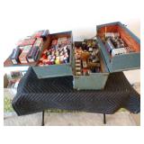 Two Tube Testers and Hundreds of Tubes all Original Casing