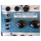 Two Tube Testers and Hundreds of Tubes all Original Casing