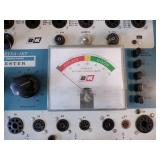 Two Tube Testers and Hundreds of Tubes all Original Casing