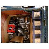 Two Tube Testers and Hundreds of Tubes all Original Casing