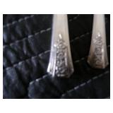 Vintage Oneida Silverware Set in Original Wood Case