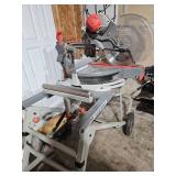 Rigid 12" Dual Bevel Slide Compound Miter Saw w/Mobile Workstand Rigid 12" Dual Bevel Slide Compound Miter Saw w/Mobile Workstand