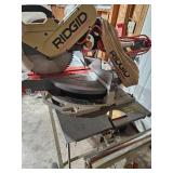 Rigid 12" Dual Bevel Slide Compound Miter Saw w/Mobile Workstand Rigid 12" Dual Bevel Slide Compound Miter Saw w/Mobile Workstand