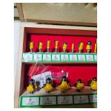 NEW 24 Router/Shaper Bits - Open box NEW 24 Router/Shaper Bits - Open box