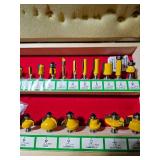 NEW 24 Router/Shaper Bits - Open box NEW 24 Router/Shaper Bits - Open box