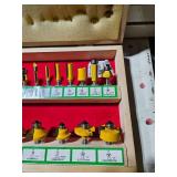 NEW 24 Router/Shaper Bits - Open box NEW 24 Router/Shaper Bits - Open box