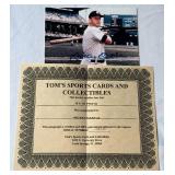 Mickey Mantle Signed 8x10" Photo New York Yankees Baseball