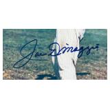 Joe DiMaggio Signed 8x10" Photo Framed with GAI COA New York Yankees Baseball