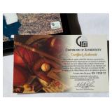 Joe DiMaggio Signed 8x10" Photo Framed with GAI COA New York Yankees Baseball