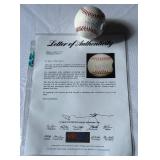 Albert Pujols Signed Baseball With FullPSA DNA Letter of Authenticity OMLB Selig Ball with Case