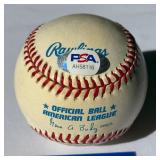 Rod Carew Signed and Inscribed "HOF 91" Baseball With PSA COA Rawlings OALB Budig Ball With Case