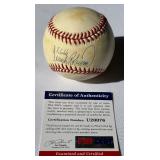 Frank Robinson Signed Baseball With PSADNA COA Rawlings OALB Budig Ball With Case
