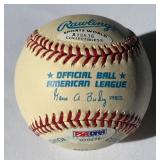 Frank Robinson Signed Baseball With PSADNA COA Rawlings OALB Budig Ball With Case