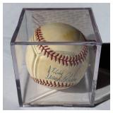 Frank Robinson Signed Baseball With PSADNA COA Rawlings OALB Budig Ball With Case