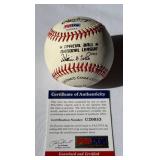 Bob Gibson Signed Baseball With PSADNA COA Rawlings ONLB White Ball With Case