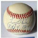 Tony Oliva Signed and Inscribed "R.O.Y. 1964" Baseball With PSA COA Rawlings OALB Budig Ball With Case