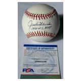Jack Morris Signed and Inscribed "1991 WS MVP" Baseball With PSA COA OMLB Selig Ball With Case