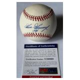 Goose Gossage Signed and Inscribed "54" Baseball With PSADNA COA OMLB Selig Ball With Case