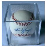Goose Gossage Signed and Inscribed "54" Baseball With PSADNA COA OMLB Selig Ball With Case