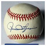 Rollie Fingers Signed Baseball With PSA COA Rawlings OALB Brown Ball With Case
