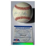 Larry Doby Signed Baseball With PSA COA Rawlings ONLB Ball With Case