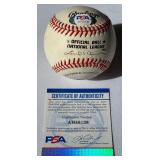 Larry Doby Signed Baseball With PSA COA Rawlings ONLB Ball With Case