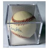 Tommy John Signed Baseball With PSADNA COA Rawlings OALB Budig Ball With Case